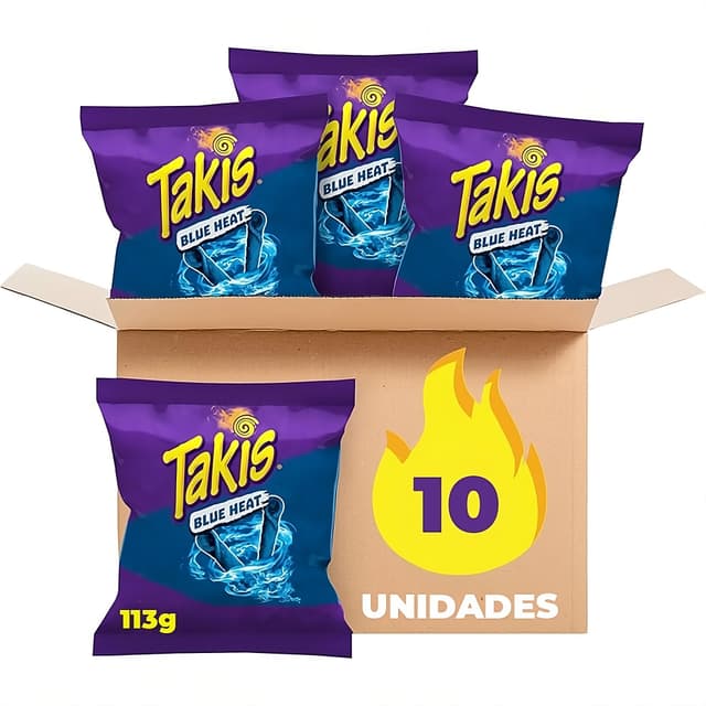 Takis Blue Heat Box x10
