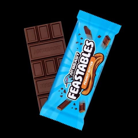 Chocolate Feastables Peanut Butter